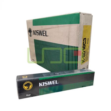 ลวดเชื่อมไฟฟ้าเหล็กทนอุณหภูมิต่ำ KISWEL K-8018C3 (E8018-C3)