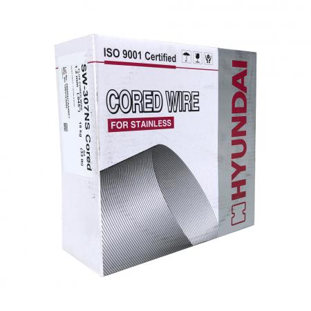 ลวดเชื่อมฟลักซ์คอร์ไวร์สแตนเลส HYUNDAI SW-307NS Cored