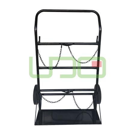 รถเข็นท่อก๊าซ 6 คิว ท่อคู่ 2 ล้อ