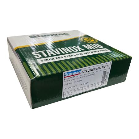 ลวดเชื่อมมิกสแตนเลส ม้วนละ 5 กก. Stanvac STAVINOX MIG 308LSi (ER308LSi)