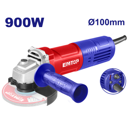 เครื่องเจียรขนาด 4 นิ้ว (900W) EMTOP รุ่น EAGR09042