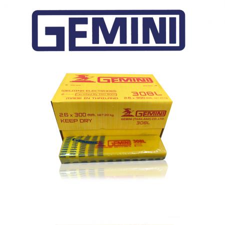 ลวดเชื่อมสแตนเลสไฟฟ้า GEMINI 308L (E308L-16)