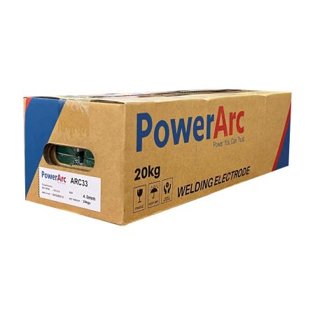 ลวดเชื่อมไฟฟ้าพอกแข็ง POWERARC ARC33 (EN14700 : E Fe14)