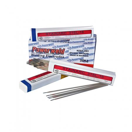 ลวดเชื่อมสแตนเลสไฟฟ้า POWERWELD STAINARC 316L (E316L-16)