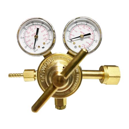 เกจ์ปรับแรงดันไฮเพรสเชอร์ก๊าซอ๊อกซิเย่น GASWORK รุ่น 203-50M-OX