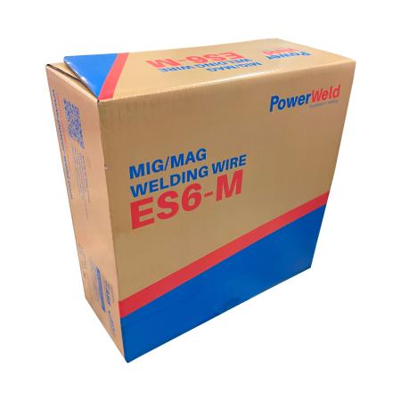 ลวดเชื่อมมิก CO2 POWERWELD ES6-M (ER70S-6)