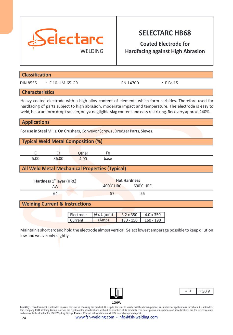 SELECTARC HB68