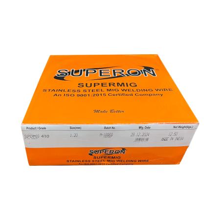 ลวดเชื่อมมิกแสตนเลส SUPERON SUPER MIG 410 (ER410)