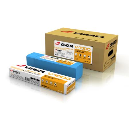 ลวดเชื่อมไฟฟ้าพอกแข็ง YAWATA V-1000