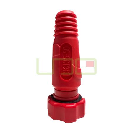 ข้อต่อสายเชื่อม Inverter CHAMP ขนาด 35-50 (สีแดง)