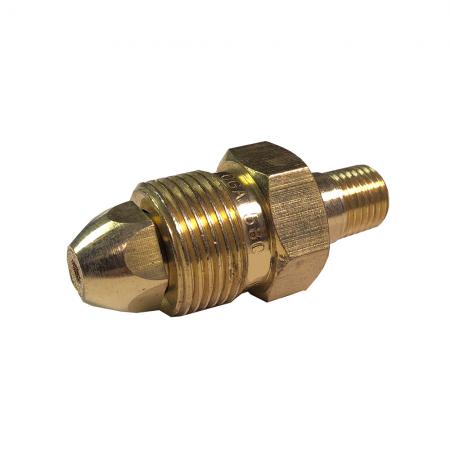 แกนพร้อมน๊อตใส่เกจ์เกลียวไนโตรเจน CGA580